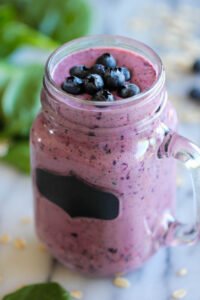 Oats, blueberries & Walnuts Smoothie