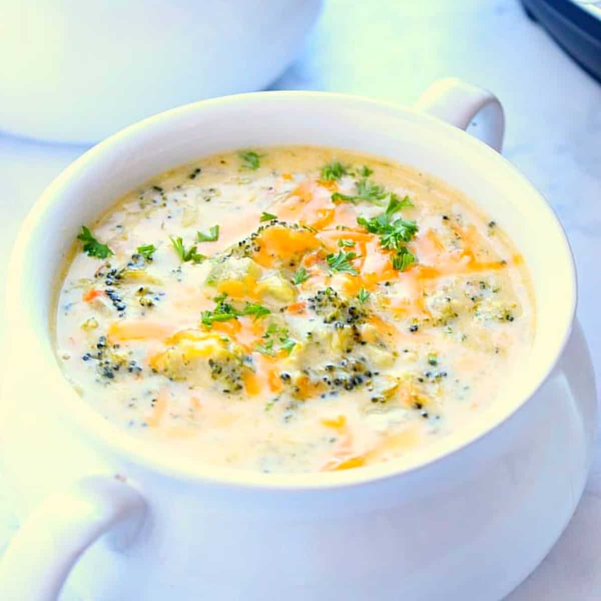 broccoli cheese soup in instant pot