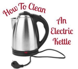 how to clean electric kettle