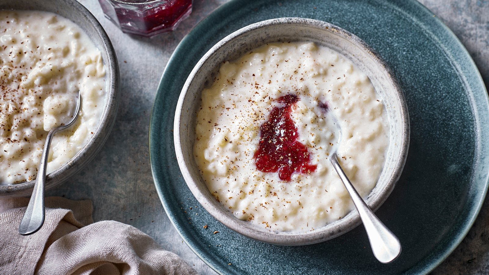 slow cooker rice pudding