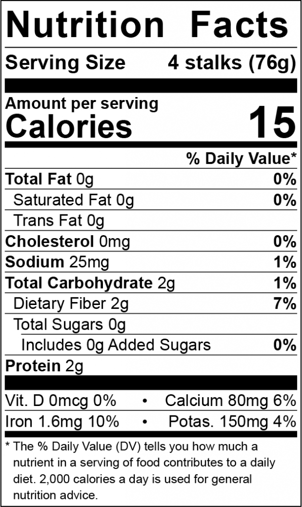 broccoli rabe nutrition