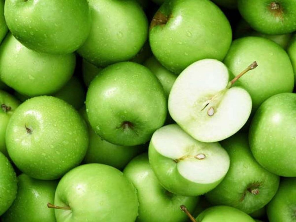 green apples