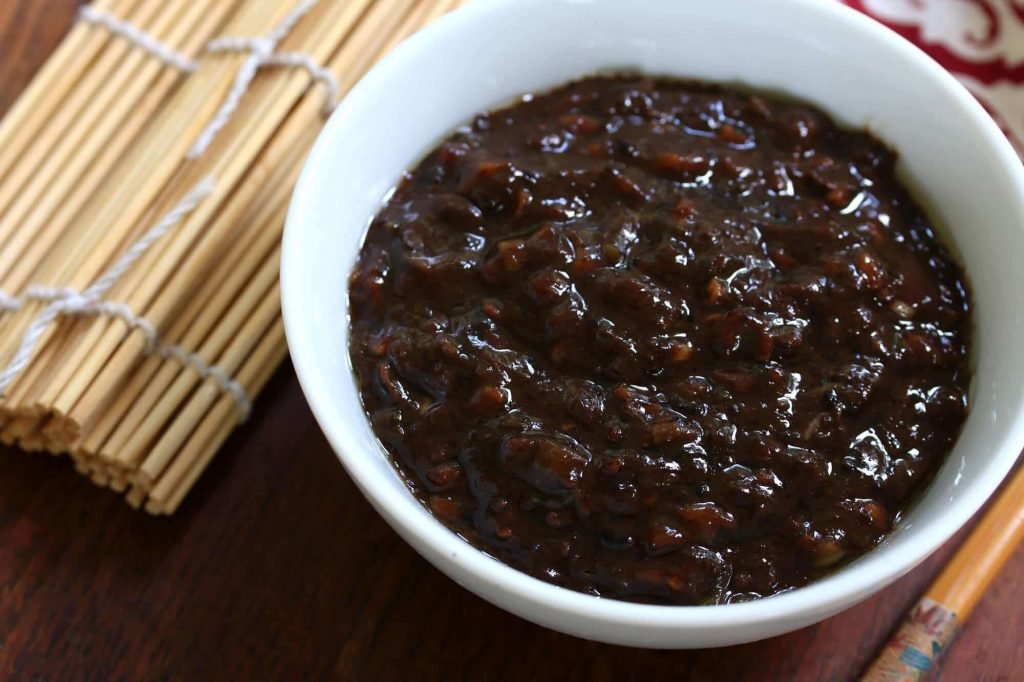 home made black bean sauce