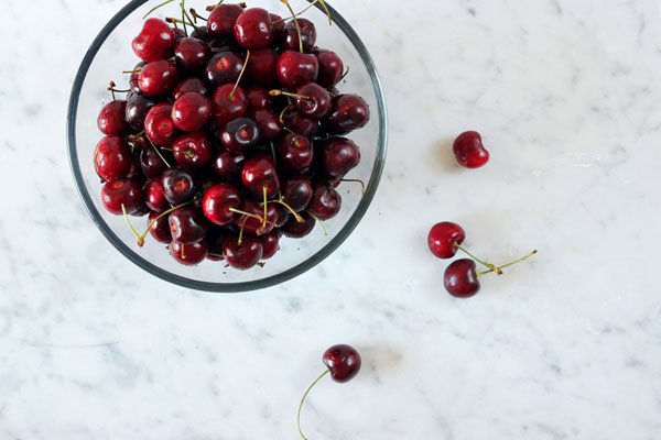 fresh cherries