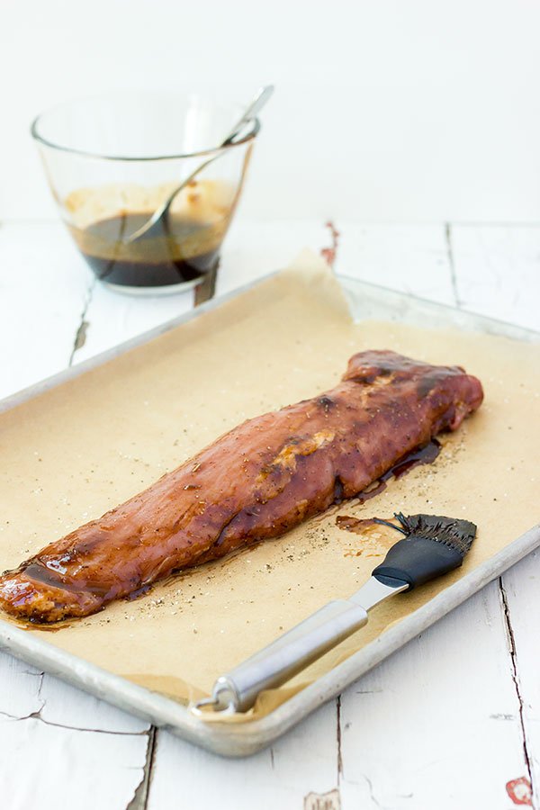 glazed Apricot Balsamic Glazed Pork Tenderloin