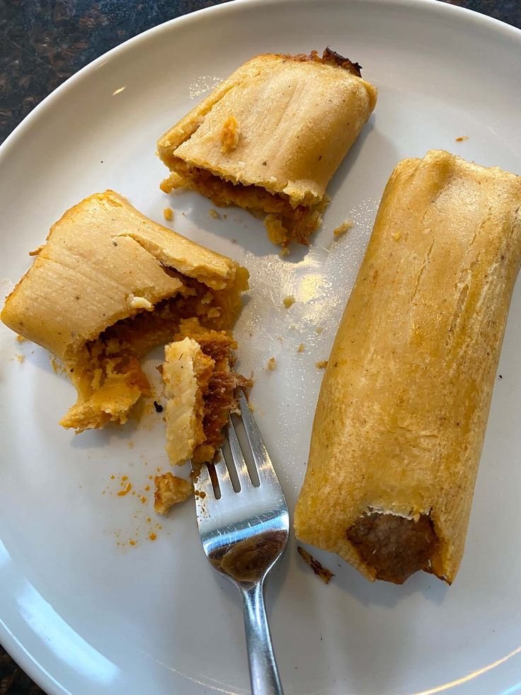 thawed tamales in air fryer for crisp outer surface-kookybakes.com